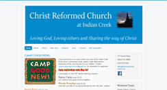 Desktop Screenshot of christ-reformed-church.org