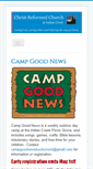 Mobile Screenshot of christ-reformed-church.org